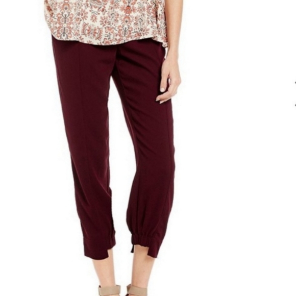 Gibson Latimer Song Sparrow Pull-On Jogger Pants - Maroon - Picture 16 of 16
